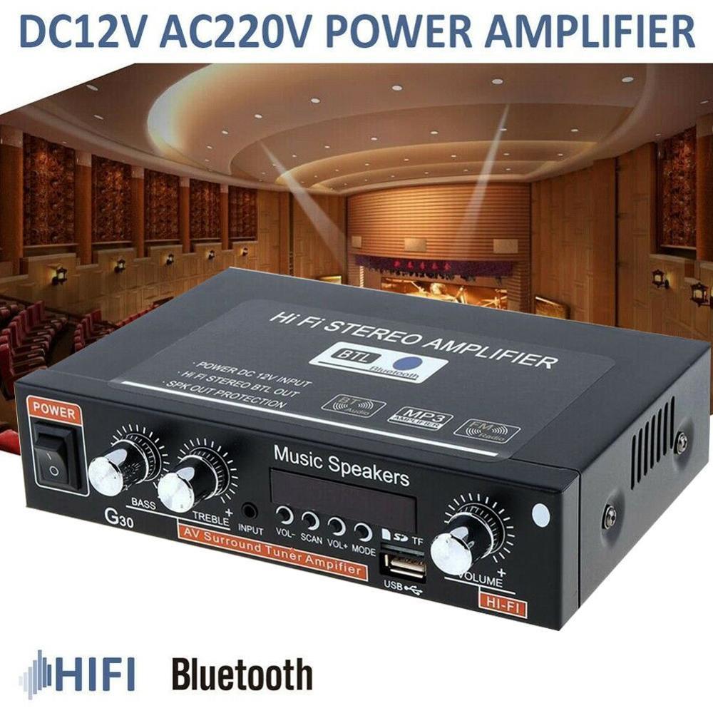 220V 600W Versterkers Hifi Subwoofer Theater Sound Player Systeem Versterkers Fm Remote MP3 Aux Tf Auto Controle audio Z9A1