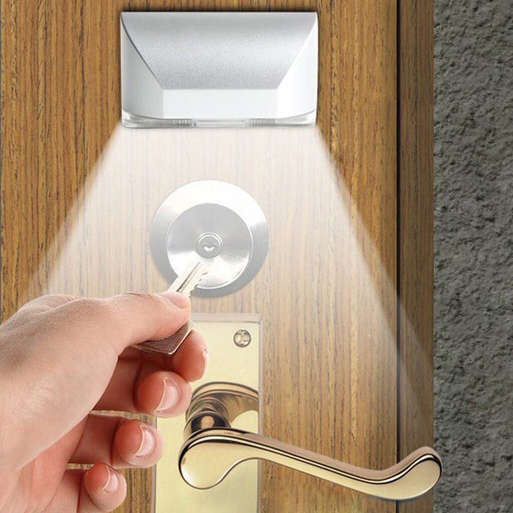 LED Intelligent Door Lock Cabinet Key Induction Small Night Light Sensor Lamp led induction Lamp светильник лампа X2