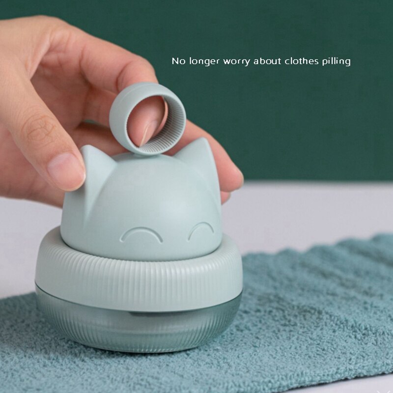 Elektrische Bal Trimmer Kleding Tondeuse Remover Draagbare Leuke Kat Vormige Smart Haarbal Verwijdering Voor Kleding