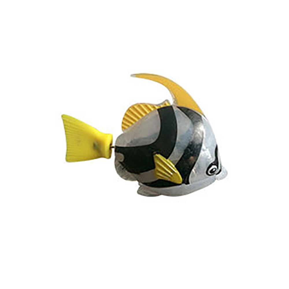 1 stücke kunststoff Aktiviert Spielzeug Roboter Haustier Schwimmen Schlecht Aquarium Ornament Dekor Unglaublich detaillierte nachahmung fische Heißer: 1