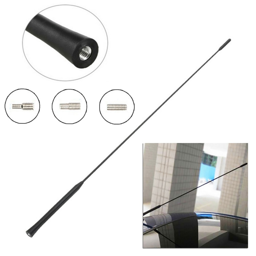 55cm Antenne Antenne Amplified Dak AM FM Signaal Auto Stereo Radio Voor Ford Focus 2000 2007 Antennes Accessoire