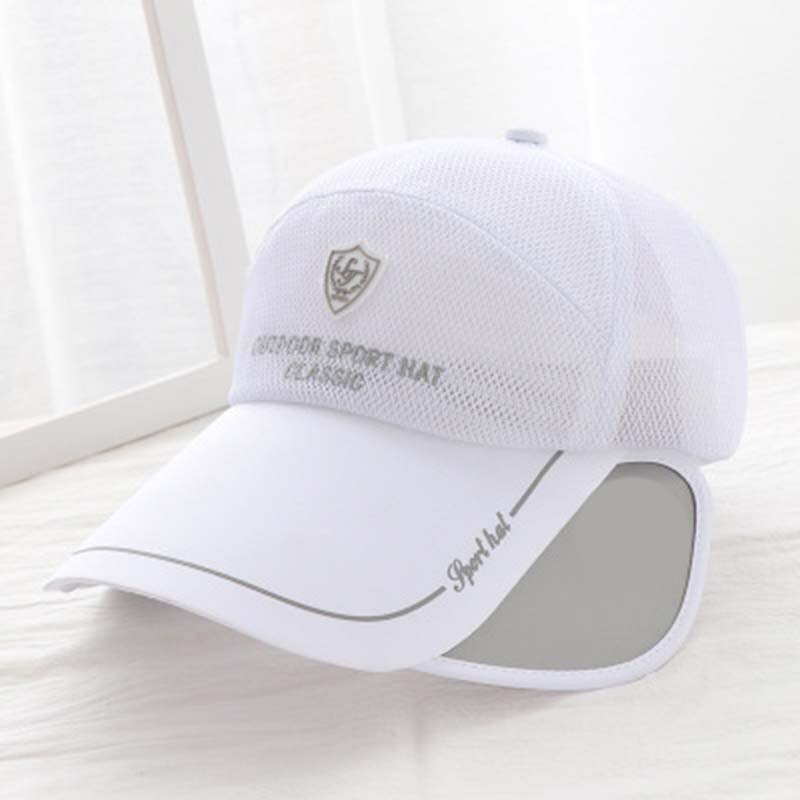 Hoeden heren en dames baseballpetten zomer outdoor ademende sport intrekbare zonnehoed zonnebrandcrème snel drogende zonnehoed  s62