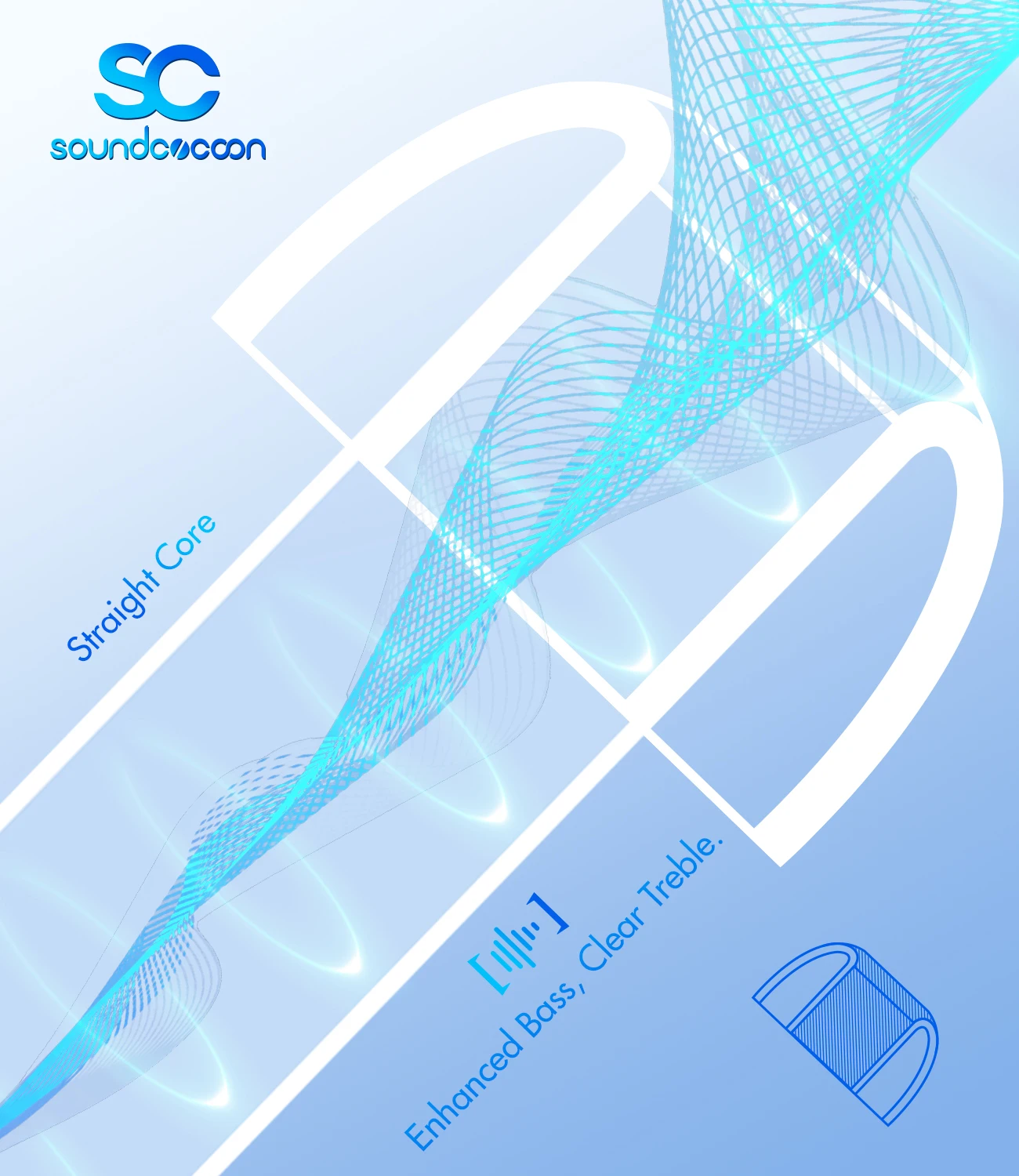Rose Technics Soundcocoon/SC Liquid Silicone Earphones Eartips For Nozzle 4mm-6mm, Enhanced Bass, Clear Treble Ear Tips For IEMs