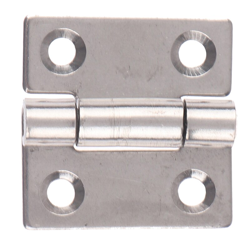 1PC zawias płaski ze stali nierdzewnej 40*40*2mm drzwi szafki okna zawias drewniane pudełko mini zawias