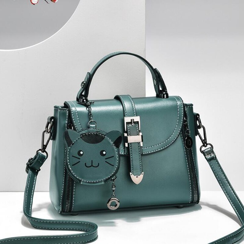 Women's Shoulder Bag Spring Trends Luxury Female Handbags Top Hand Tote Travel Shopper Crossbody Bags: Green