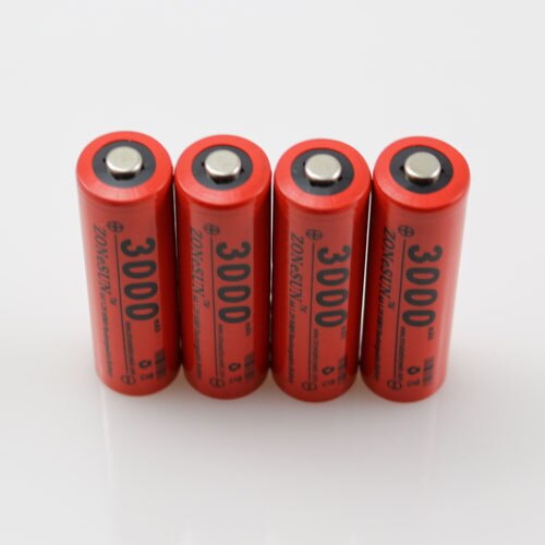 Nieuw In de core 3000 mah 1.2 v Geen. vijf AA Ni MH oplaadbare batterij camera batterij scheerapparaat Oplaadbare Li-Ion Cel