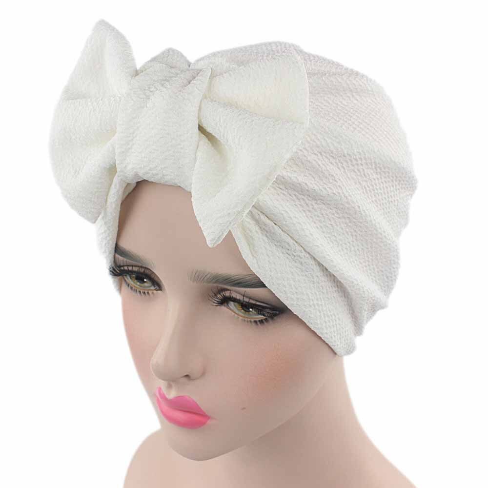 Femmes arc Cancer chimio chapeau bonnet foulard turban casquette