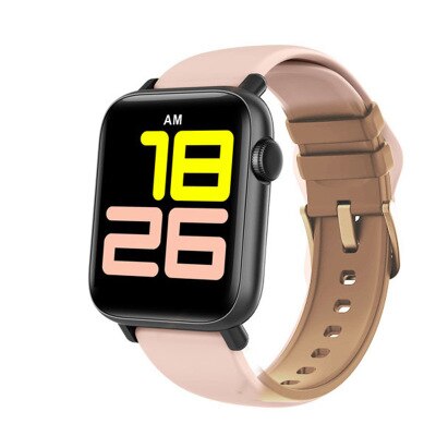 Pulsera inteligente Xiaomi QS19, reloj inteligente deportivo con control de la presión sanguínea y la temperatura corporal, control táctil completo y podómetro: C