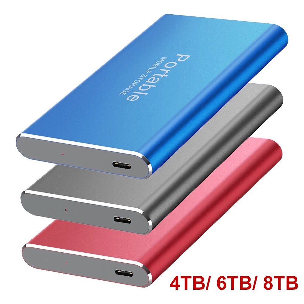 Z20 Mobile Hard Disk External Storage SSD Hard Drive Solid State 2/4/8TB USB 3.0 Mobile Hard Drive