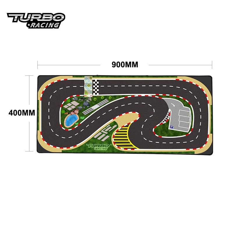 Turbo Rennen Mini Auto Rennen Spur passen für Verschiedene Mini Skala RC Auto Neue