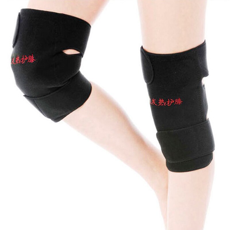 Kniebrace Ondersteuning Spontane Verwarming Bescherming Magnetische Therapie Gezondheid Knie Care Protector Knie Pads Voor Mannen Vrouwen 1 Paar