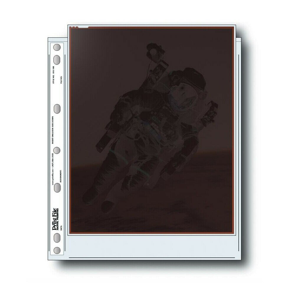 25 Stuks Print Bestand Archival 8X10 "Grootformaat Negatieve Pagina 'S Mouwen Film 810-1HB Darkroom Accessoires