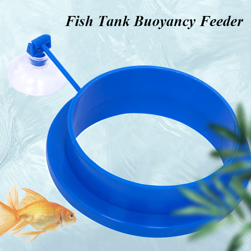 Fish Feeding Aquarium Fish Tank Ring Feeder Station Floating Food Water Plant Circle 1pcs Feeding Ring Aquarium Fish Feeder