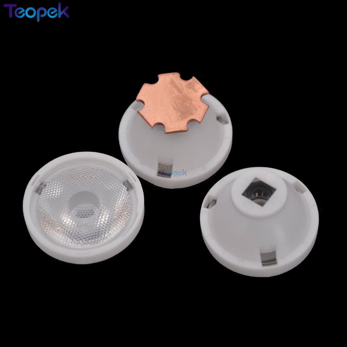 5 uds 32,5mm Led lente 5 grados 25 grados para Cree XML XHP50 5050 XHP70 XHP70.2 MK-R MKR MCE 7070 grado óptico PMMA Led lente