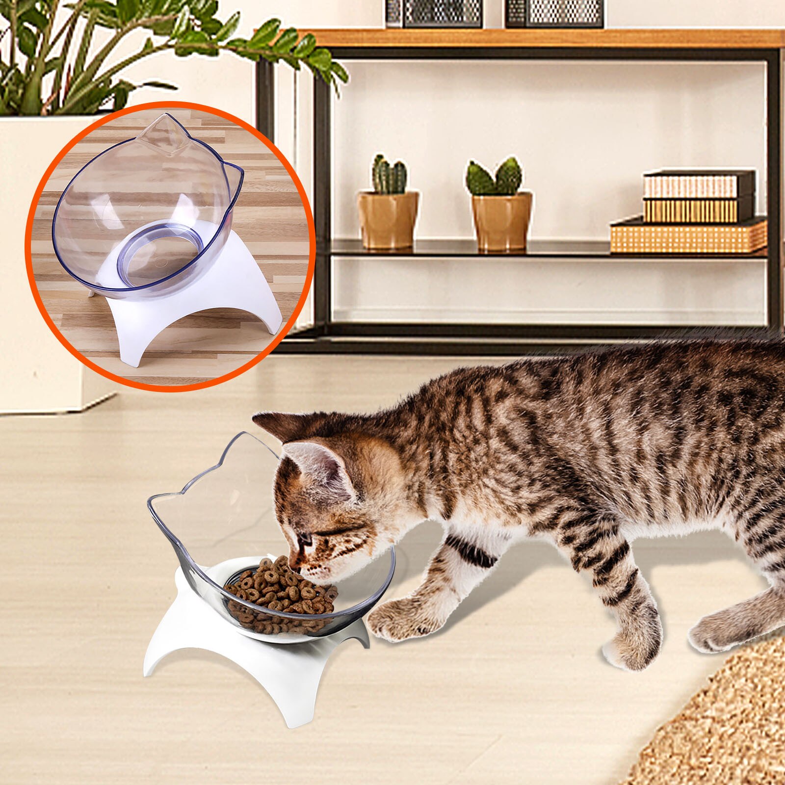 Cuenco de alimentación lenta para perros y gatos, protección contra la columna vertebral, accesorios para perros y gatos