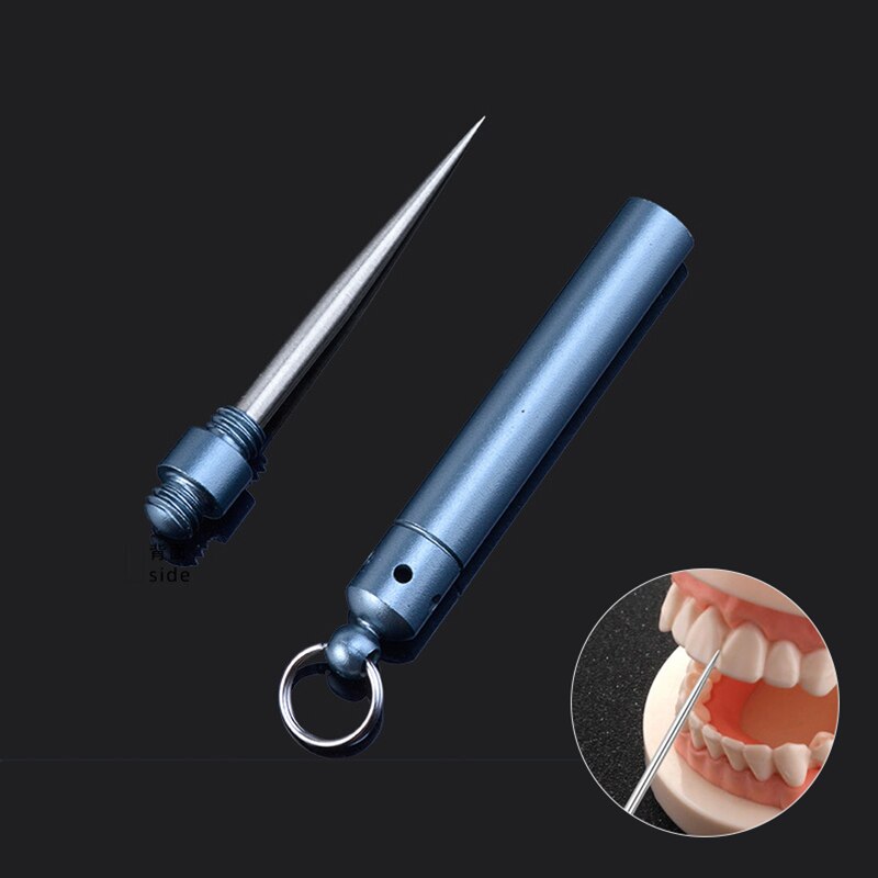 YOMDID Portable Fruit Pick Toothpick Multi-Purpose Tooth Pick Fruit Cookie Dessert Picking Tool Stick Toothpick Stainless Steel