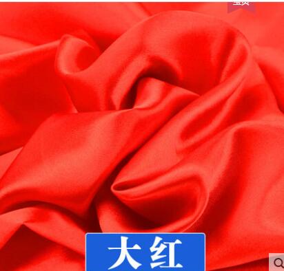 3 4 Anti Statische Jurk Voering Stof Materiaal 140/150c breed Bruiloft Prom: red