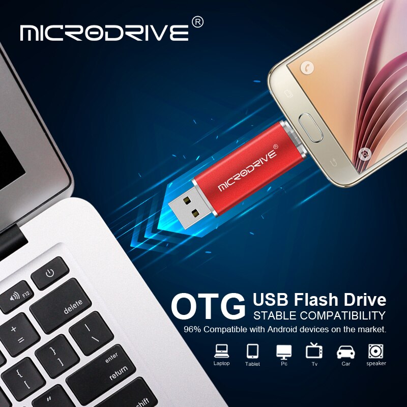 Metal OTG 3 IN 1 Type-C pen drive 64GB flash usb memory 8GB pendrive 16GB 32GB usb flash drive 128GB OTG cle usb stick pen