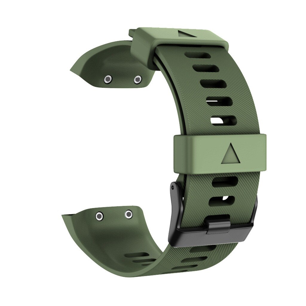 20% Sport Siliconen Vervanging Polsband Band Strap Voor Garmin Forerunner 35 F35 Sport Siliconen Vervanging: Army Green