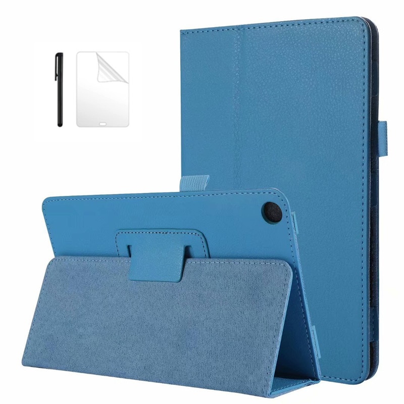 Ultra Slim PU Leather Case For Huawei MediaPad M5 lite 8 JDN2-W09/AL00 8.0 inch Stand Cover for huawei m5 lite 8 Case+film+pen
