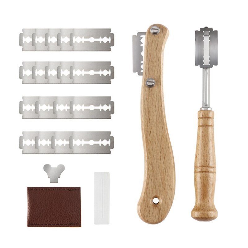 2 PCS Bread Lame for Scoring Dough Bread Scoring Knives Homemade Bread Must Have Lame Bread Making Tools for Bread Maker: Default Title