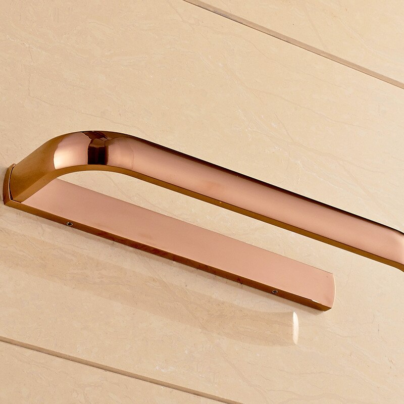 Bathroom Towel Ring Antique Brass/Chrome/Gold/Black Oil Brushed/Rose Gold Towel Holder Wall Mount Square Copper Bath Towel Rack