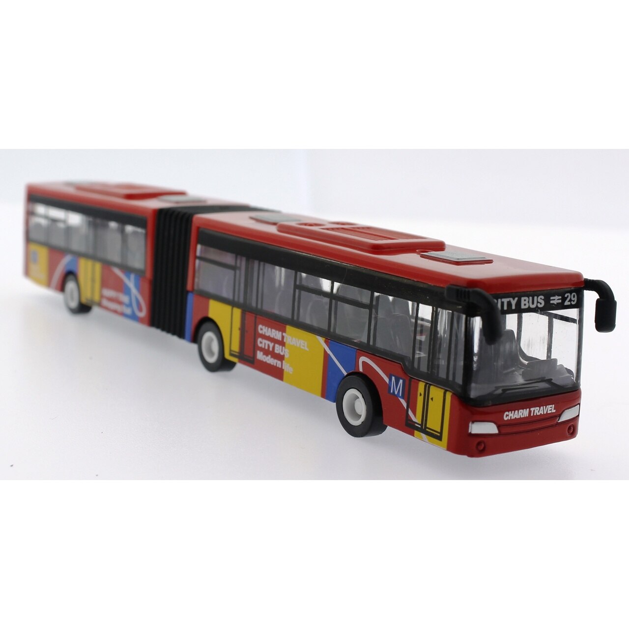 Check Rode Metalen Gelede Bus 632-31