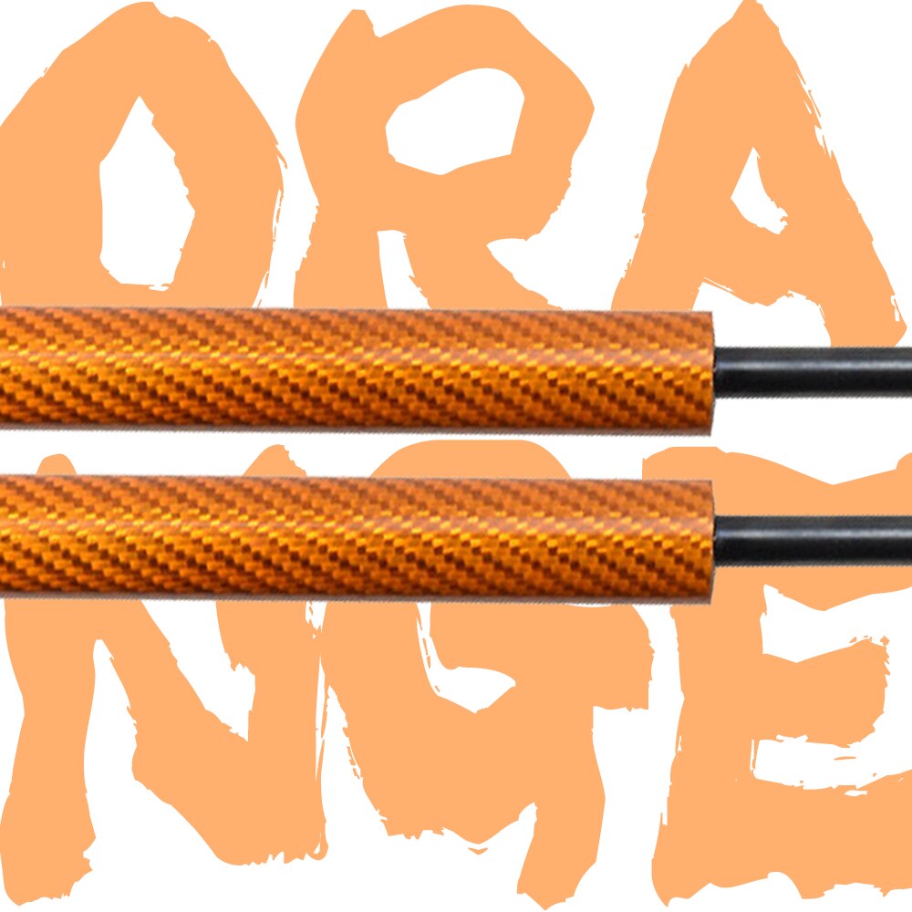 for Nissan Cedric/Gloria Y33 1995-1999 Front Hood Bonnet Gas Struts Carbon Fiber Spring Damper Lift Support Shock Absorber: ORANGE CARBON FIBER