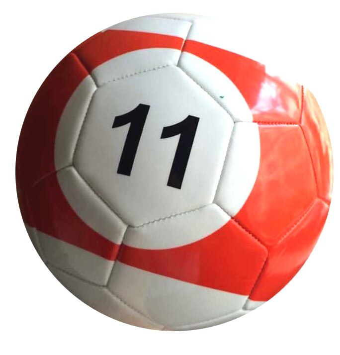 2# Gaint Snook Ball Snookball Snooker Billiards Soccer 8 Inch Game Huge Pool Football Include Air Pump Soccer Toy: No11