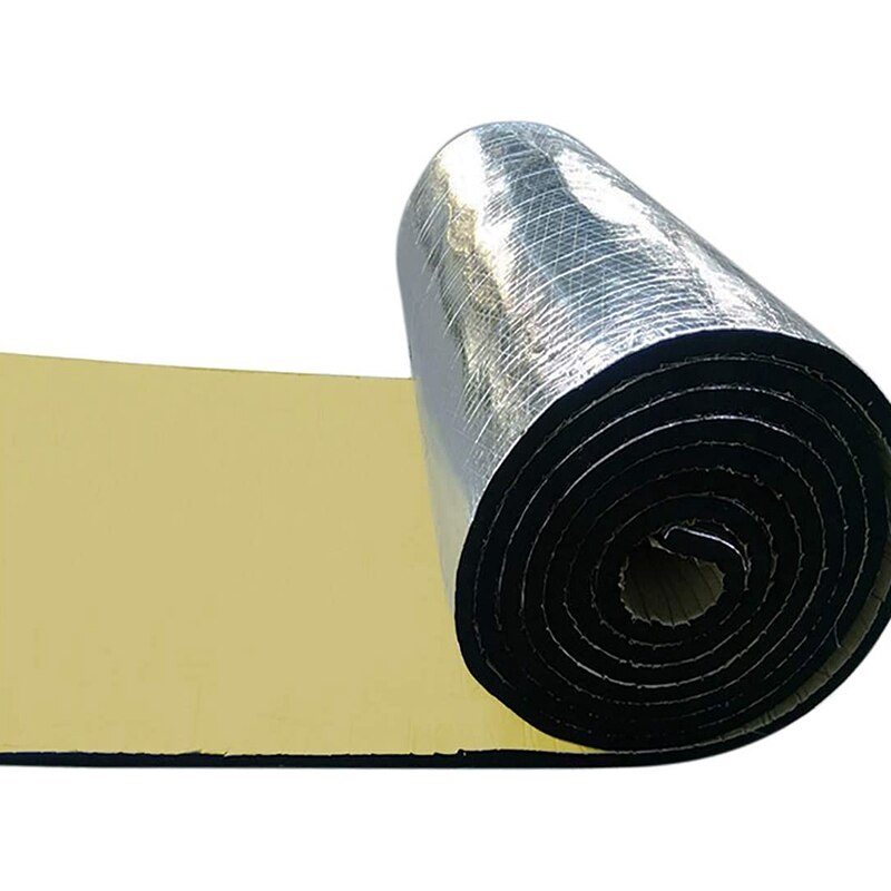 Heat Sound Deadening Insulation Mat Deadener Pad Car Auto Exhaust Muffler Hood Door 40X24Inch
