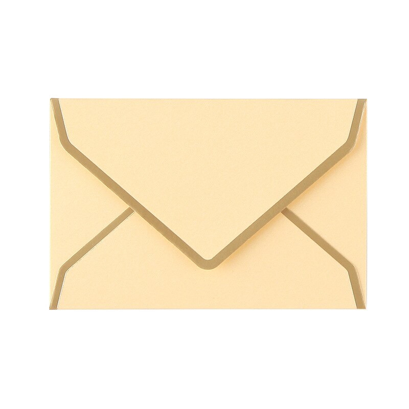 20 pcs/lot Mini envelope gilded edge Paper Envelopes cute Envelope For Card Scrapbooking