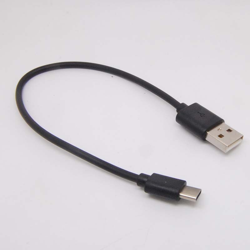 Kort usb 3.1 kabel type-c konverter usb-c adapter usb typec powerbank til telefon tablet laptop: Ad354 sorte