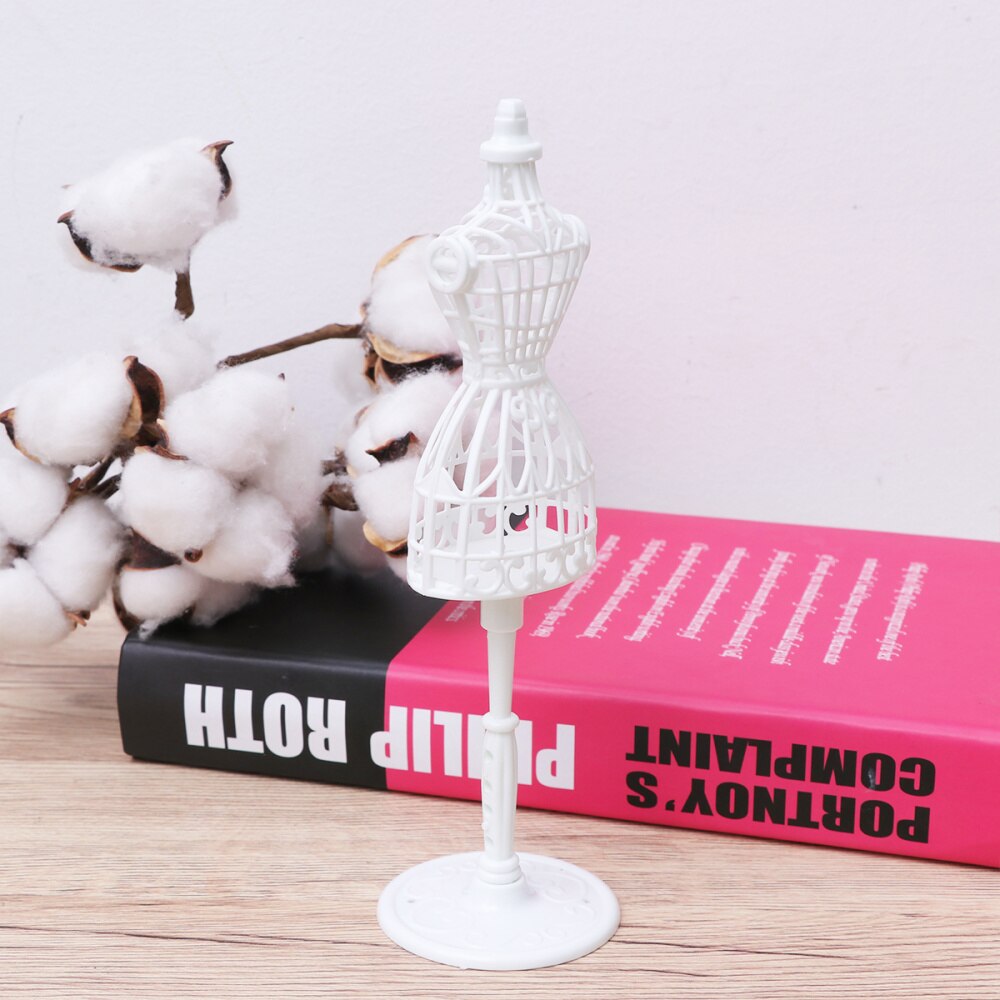 20pcs Mini Mannequin Stylish Hollow Art Mannequin Mini Clothes Model Rack Mini Mannequin Rack