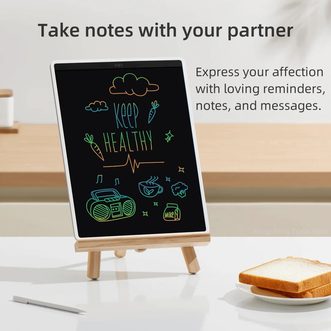 XIAOMI-pizarra LCD Mijia para niños, tablero de mensajes de estudio, versión a Color, escritura a mano, sin polvo y dibujo de tinta, 10/13 pulgadas