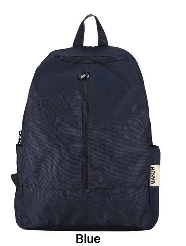 Nylon hommes sac à dos noir ordinateur portable unisexe étudiant école collège sac à dos pour hommes sac Nylon femmes sac à dos noir adolescents sac à dos: Bleu