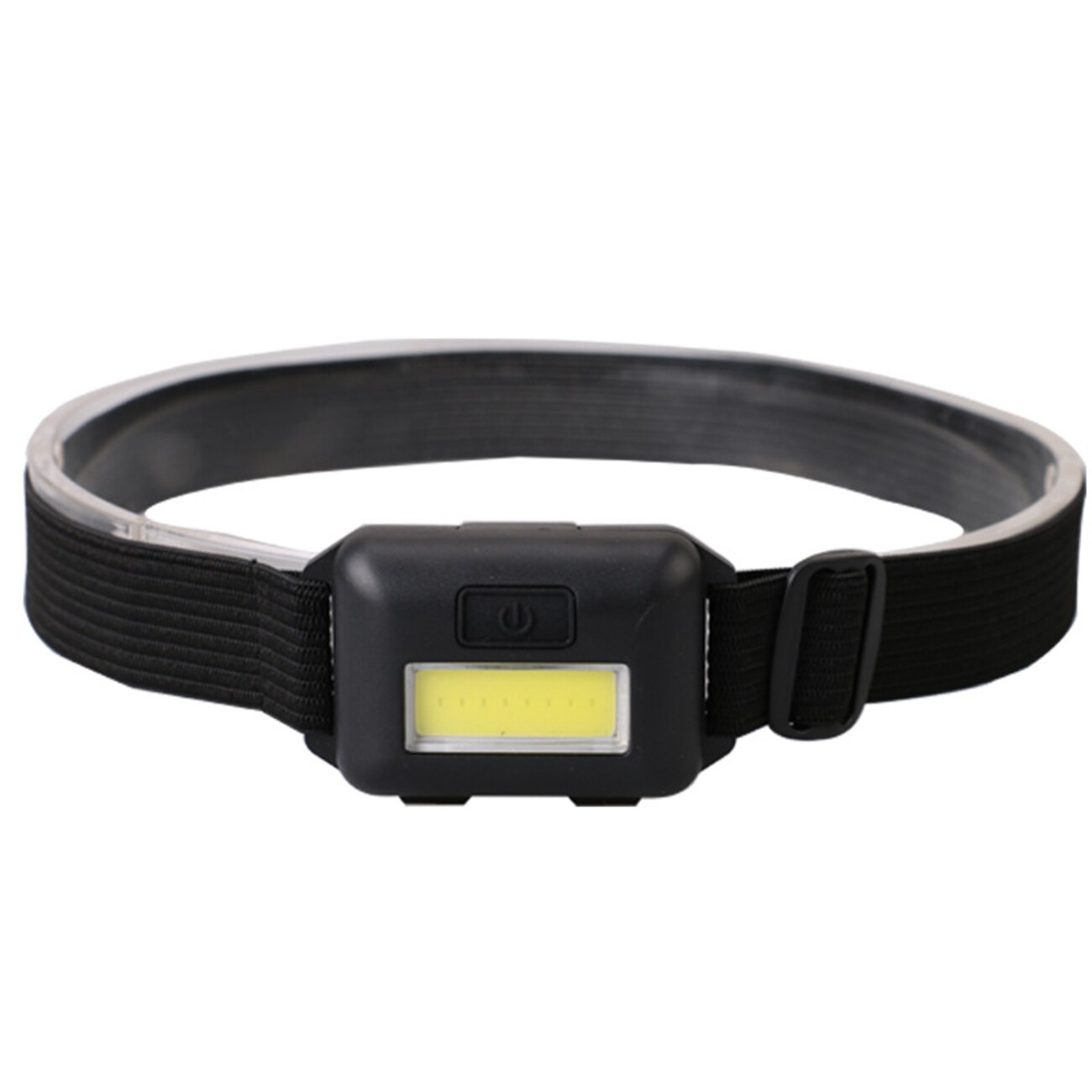 1Pc Mini Led Koplamp Zaklamp Cob Hoge Heldere Koplamp 3 Modes Verstelbare Waterdicht Lichtgewicht Outdoor Light Night Fietsen: Black