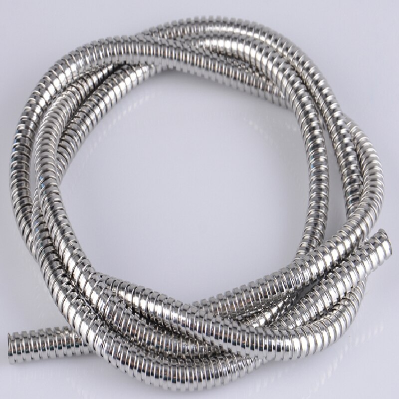 1meter stainless steel 304 protective tube Stainless steel metal threading hose metal corrugated hose wire casing stainless stee