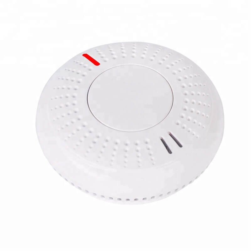 2pcs Smoke Detector 10 Years Standalone Sealed Lithium Battery Operated Optical With EN14604 Approval