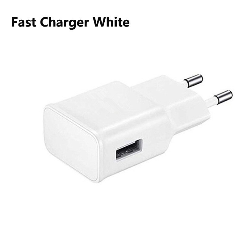 Snelle Lader Usb Lader Adapter Usb Type C Kabel Voor Samsung Galaxy A50 A51 A70 A71 S8 S9 S10 Plus note 8 9 10 Plus S20 A30: Only Charger White