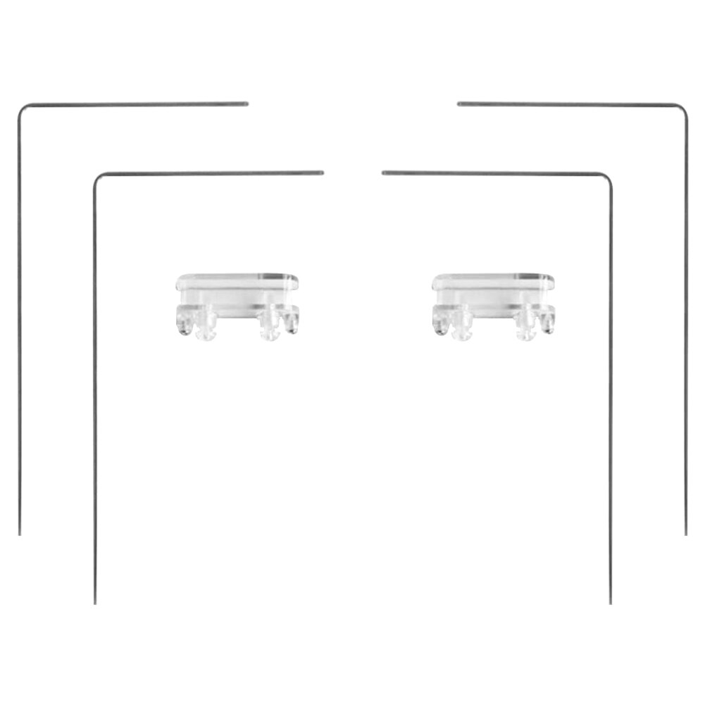 1Set Aquarium Stand Aquatic Led Aquarium Light Stand Kit Fish Tank Holder Stainless Steel Stand For Fish Tank Holder: Default Title