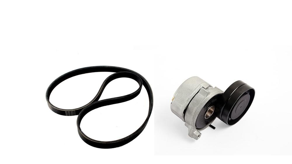 Generator ventilatorrem / remstrammersæt til kinesisk saic roewe 550 mg6 1.8 motor auto bil motor dele 10002353: Begge to