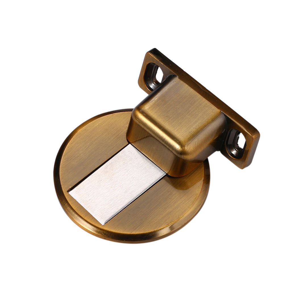 Krachtige Magnetische Deur Stopper Zuig Deur Stopt Onzichtbare Anti-Collision Punch Rvs Magnetische Deuren Zuig: D