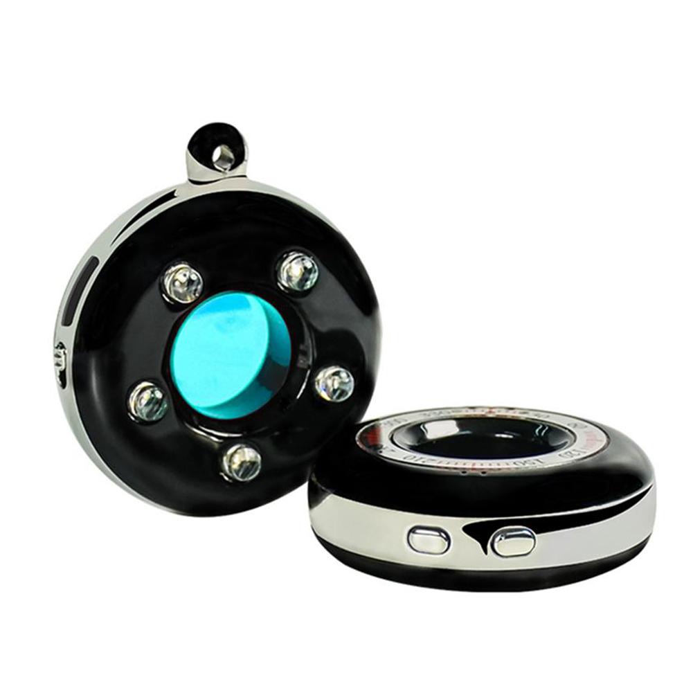 K98 Anti Detector 1MHz-6.5GHz Small Lens Finder Device Anti-lost Alarm RF Wireless Signal Detector Tracker Mini Camera Finder