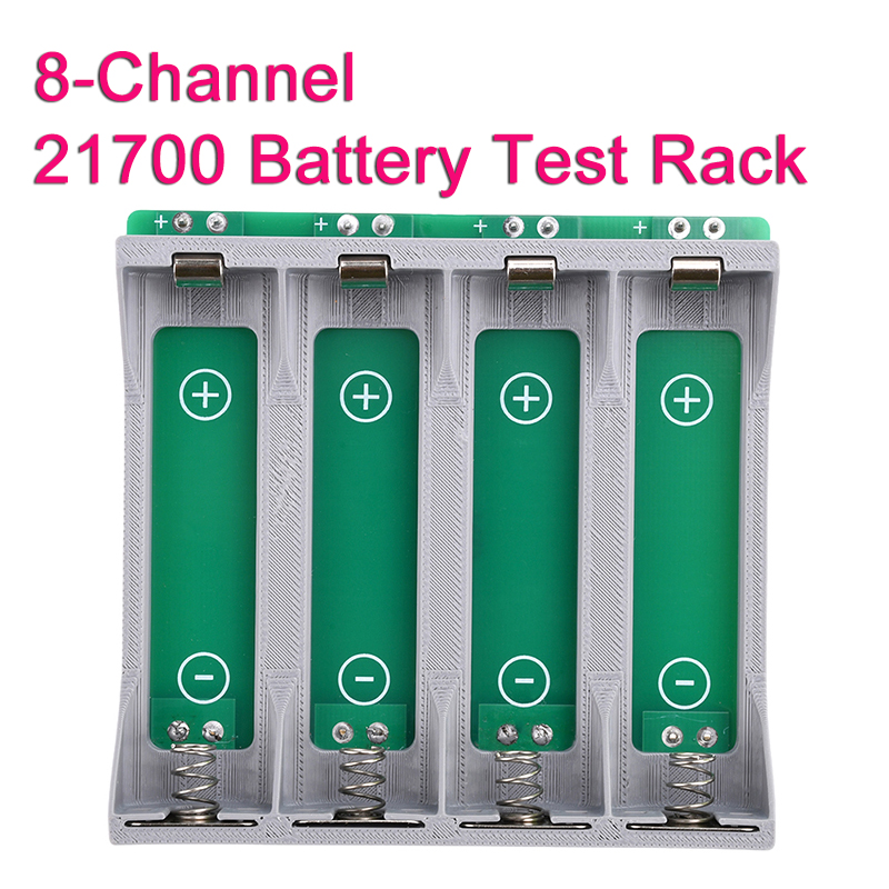 Electronic Load Tester 8-Channel 18650 Battery Capacity Internal Resistance Tester DC port 4/8-Channel 21700 Battery Test Racks: Blue
