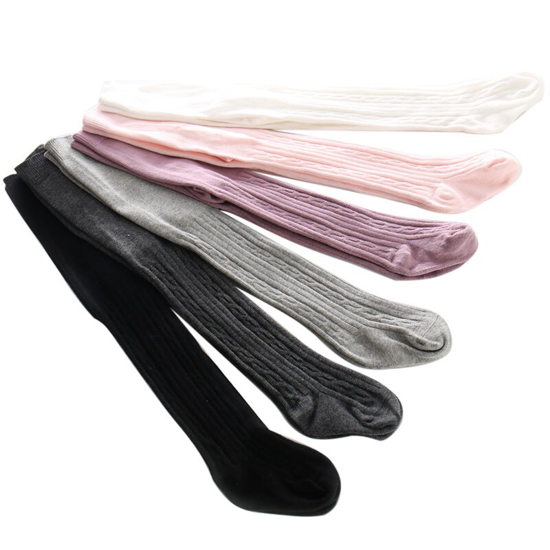 0-2y Baby Baby Meisje/Jongen Gebreide katoenen warme Panty natuur kleur kinderen Panty baby mode panty