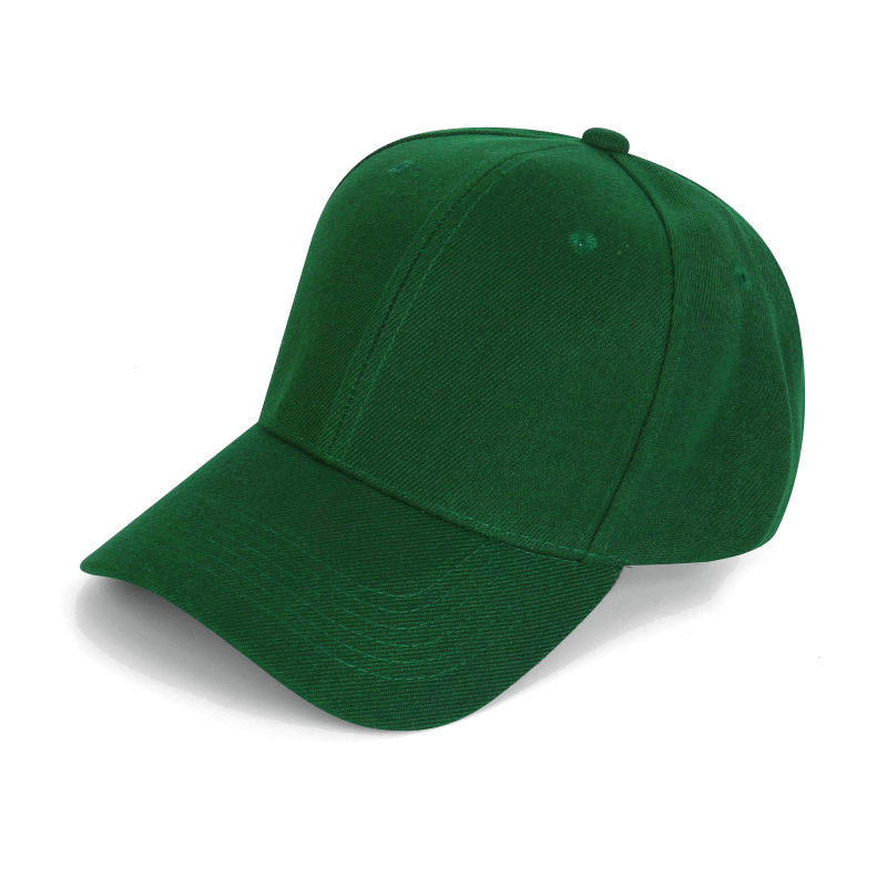 Baseball Cap For Men Women Summer Hat Solid Color Velcro Adjustable Unisex Spring Shade Hip Hop Men Baseball Cap Black White: Gold