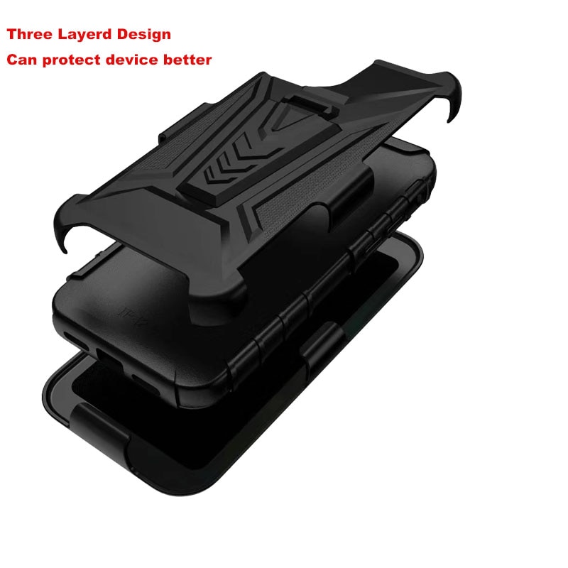 Heavy Duty Impact Swivel Belt Clip Armor Case Cover for iPhone 12 Mini 12 Pro Max Rotating Shockproof Clip Holster Rugged Coque