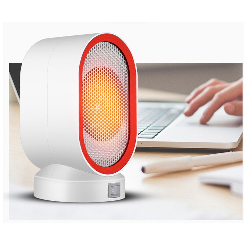 Portable Heater Household 110V-220V Foot Warmer 600w Electric Fan Heater for Bedroom/Office Space Heater US/EU Type