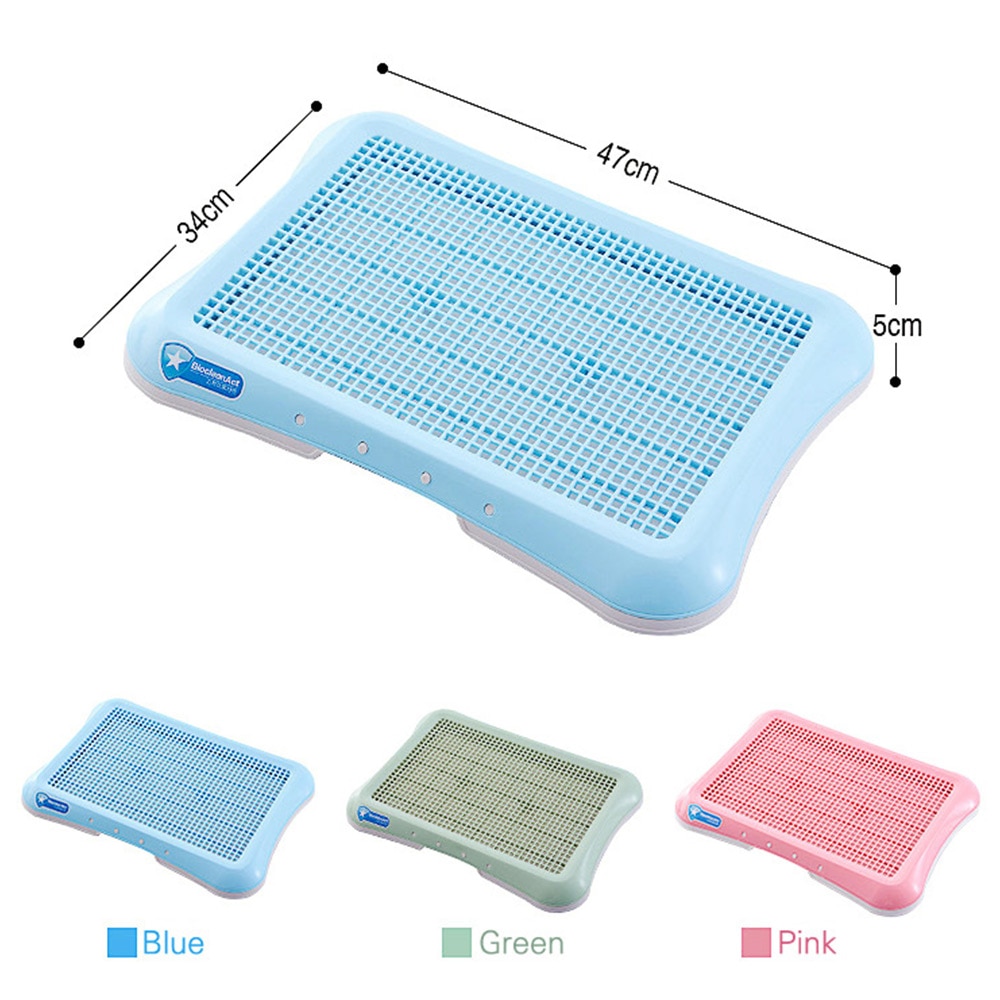 Draagbare Plastic Pet Hond Kat Wc Lade Huisdier Potje Urinoir Kom Pee Training Toilet Te Schoon Huisdier Product