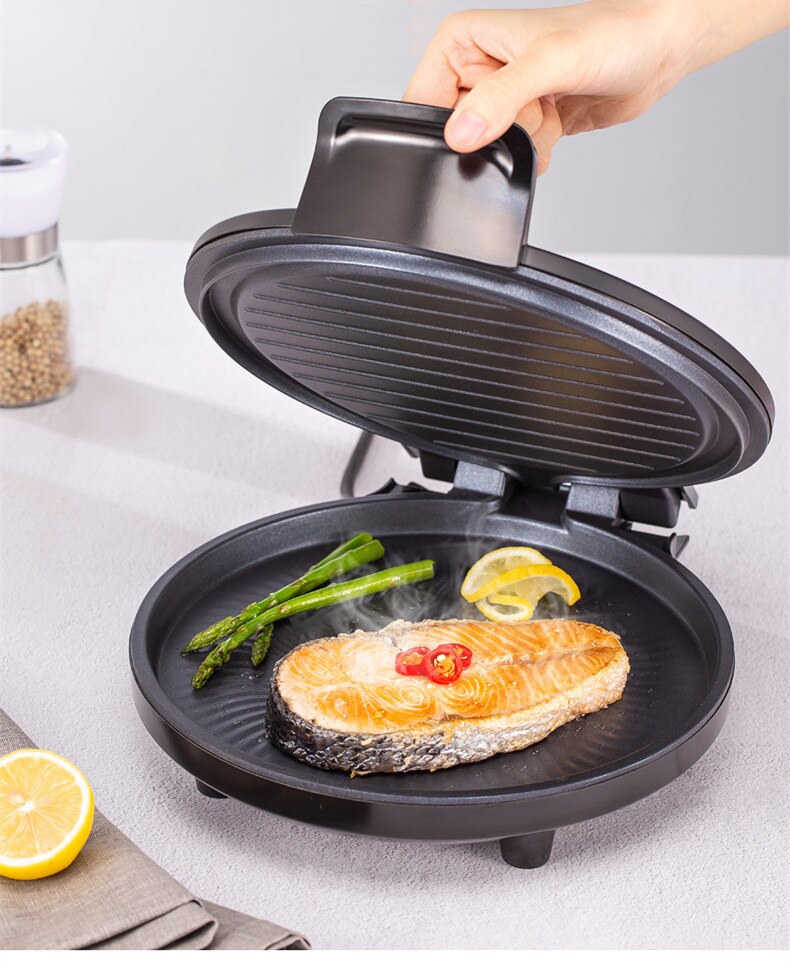 220V Non-stick Electric Crepe Maker Pizza Maker Pancake Maker Crepe Making Pan For Household Kitchen Tool Cooking Pan